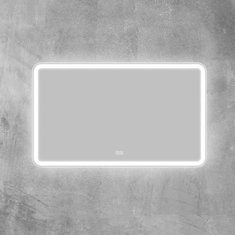 Зеркало BelBagno Marino 100 SPC-MAR-1000-600-LED-TCH-WARM с подсветкой с подогревом