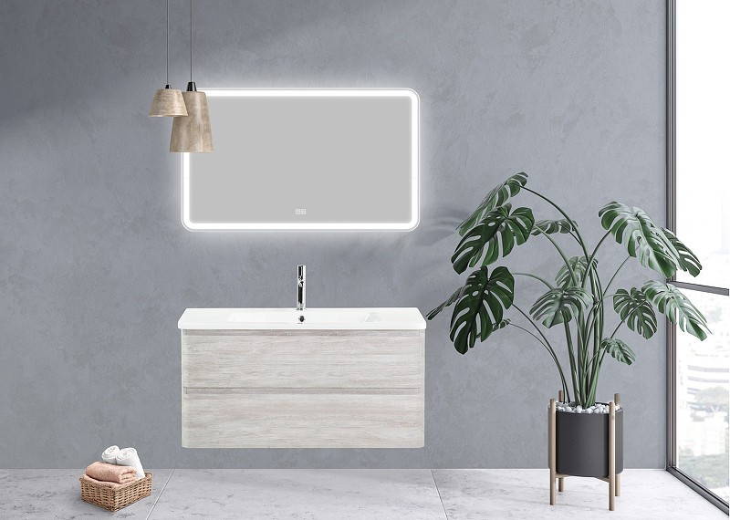 Зеркало BelBagno Marino 100 SPC-MAR-1000-600-LED-TCH-WARM с подсветкой с подогревом