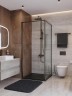 Душевой уголок Cezares Lux 100x100 LUX-A-FS-1-100-C-GM
