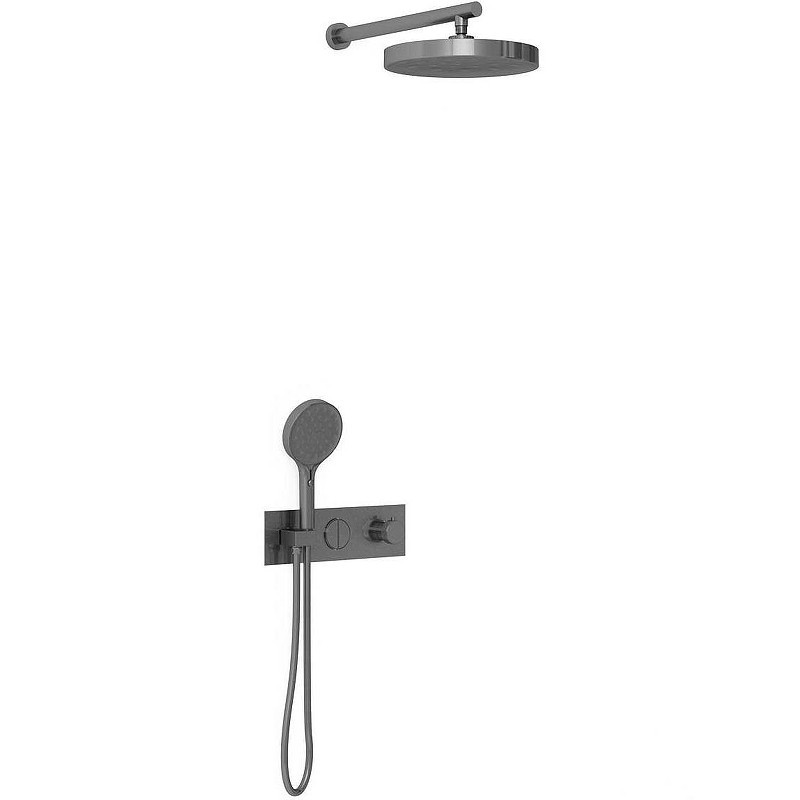 Душевая система Vincea Inspire VSFW-422TI2GM с термостатом