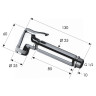 Гигиенический душ Remer 332OLX Хром