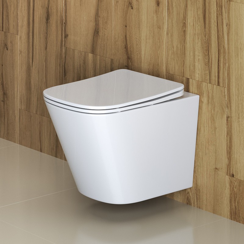 Комплект унитаза с инсталляцией BelBagno Due BB3103CHR/SC/BB002-80/BB018-GV-BIANCO