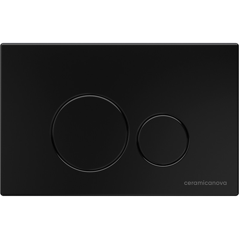 Комплект унитаза с инсталляцией Ceramicanova Metric CN3007_1001B_1000 с сиденьем Микролифт и Черной матовой клавишей смыва