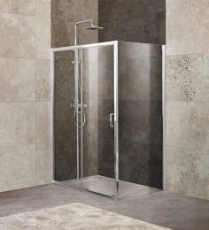 Душевой уголок BelBagno Unique 135х100 UNIQUE-AH-1-120/135-100-C-Cr