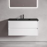 Тумба под раковину Sancos Libra 100 LB100W подвесная Белый глянец