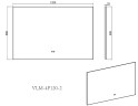 Зеркало Vincea 120 VLM-4F120BG-2 с подсветкой