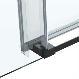 Душевой уголок Vincea Como Soft 110x100 VSR-1CS1011CLB