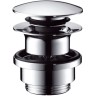 донный клапан Hansgrohe 50100000 click-clack Хром