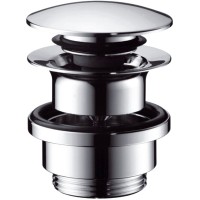 донный клапан Hansgrohe 50100000 click-clack Хром