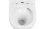 Комплект унитаза Abber Bequem AC1100T-AC0105-AC0121NG с сиденьем Микролифт и клавишей смыва цвет Никель