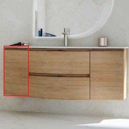 Подвесной шкаф Cezares Vague 34 L 54836