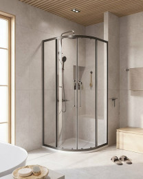 Душевой уголок Cezares Relax-304 100x100 RELAX-304-R-2-100-C-GM