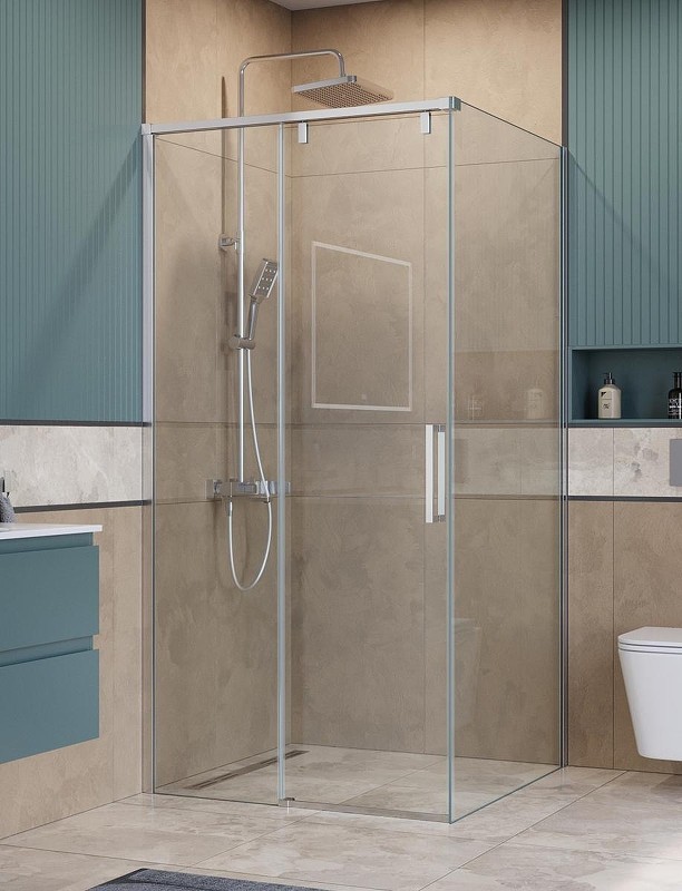 Душевой уголок BelBagno Soft Close-1 100x100 SOFT_CLOSE-1-A-1-100-C-Cr