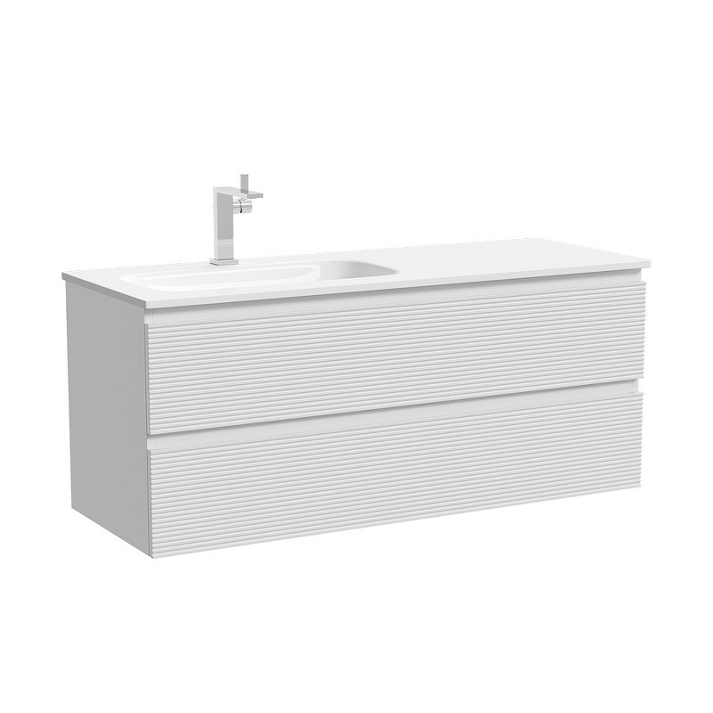 Тумба под раковину Sancos Folk 119,5 FL120LW подвесная цвет Bianco