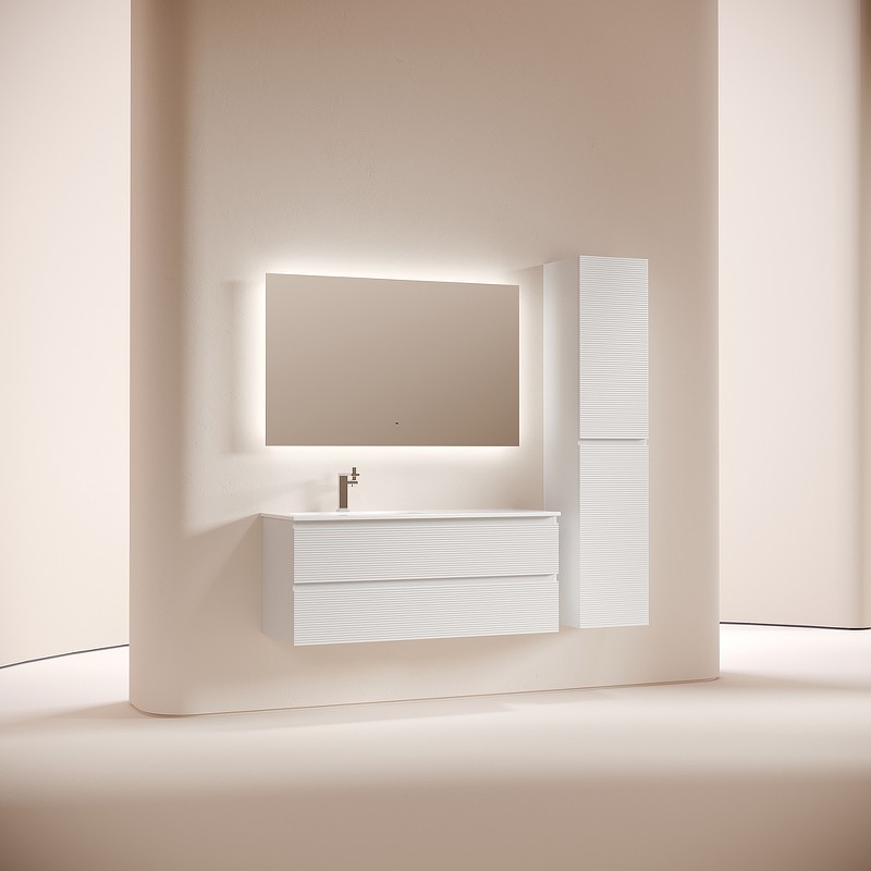 Тумба под раковину Sancos Folk 119,5 FL120LW подвесная цвет Bianco