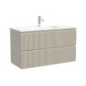 Тумба под раковину Sancos Snob R 90 SNR90/39CE подвесная цвет Beige Soft