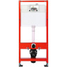 Комплект унитаза Ceramicanova Union CN4009T с инсталляцией Tece Base 9400413 с сиденьем Микролифт и Белой клавишей смыва