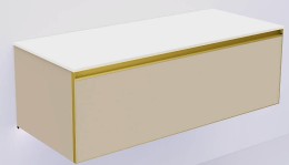 Тумба под раковину Boheme Armadi Art Quatro 1 120 790-M1-120-D-MG-LED подвесная