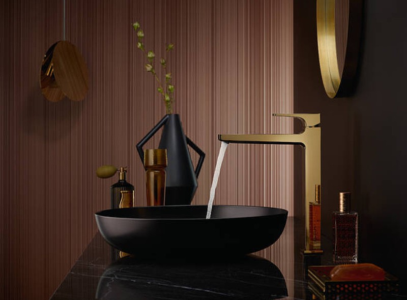 Смеситель для раковины Hansgrohe Metropol 32512990 Полированное золото