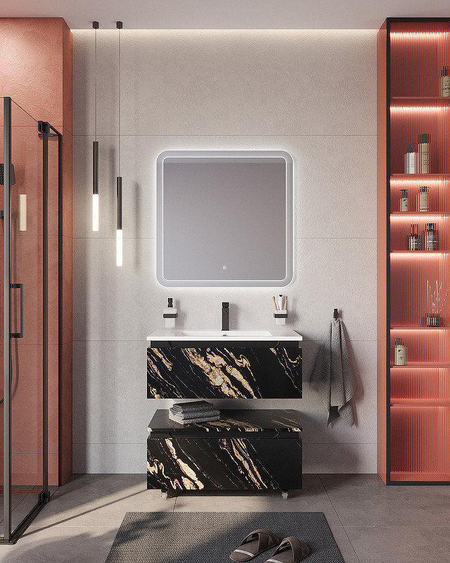 Тумба Cezares Slider 80 SLIDER-800-1C-PI-NF-P