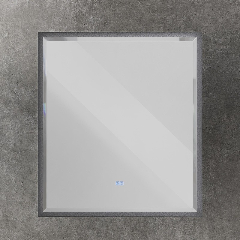 Зеркало Cezares Interni 80 CZR-SPC-INT-800-900-LED-TCH-WARM-TIT с подсветкой
