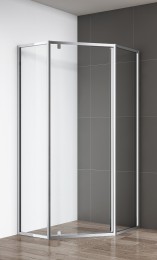 Душевой уголок Cezares Eco 90х90 ECO-O-P-1-90-C-Cr