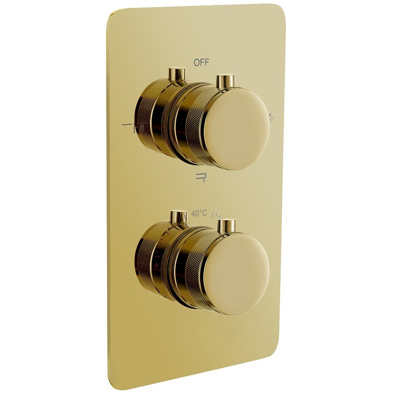 Смеситель для душа Boheme Cell 134-3-G с термостатом