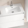 Тумба под раковину Sancos Libra 120 LB120-2W подвесная Белый глянец