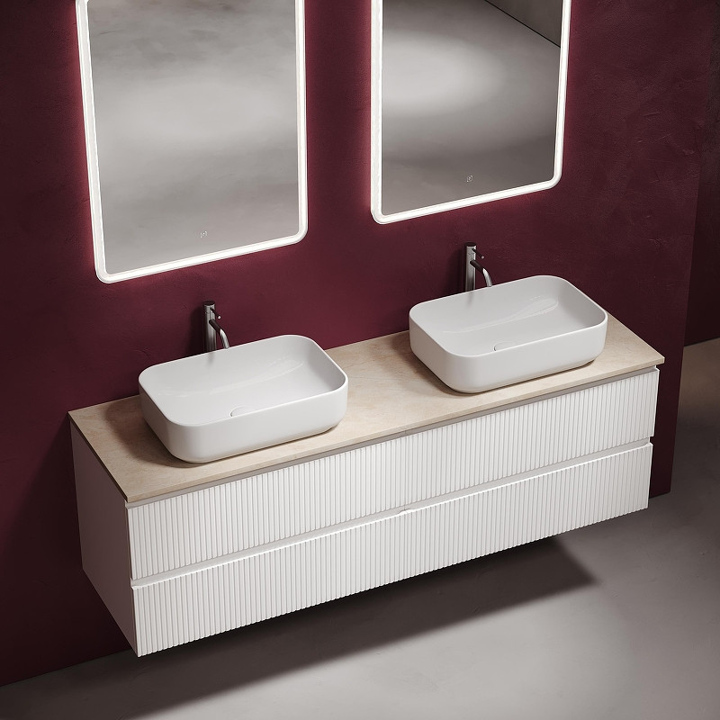 Столешница под раковину Sancos 160 TT160A2X Kreman