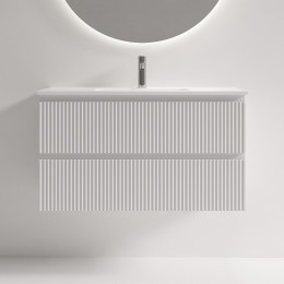 Тумба под раковину Sancos Snob R 90 SNR90/39W подвесная цвет Bianco