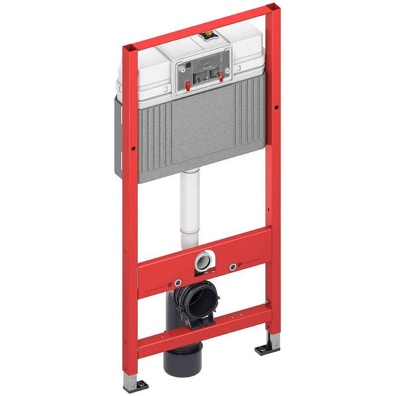 Комплект унитаза Ceramicanova Union CN4009T с инсталляцией Tece Now 9400414 с сиденьем Микролифт и Черной матовой клавишей смыва