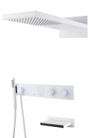 Душевая система Boheme Zodiac 133-2-MW с термостатом