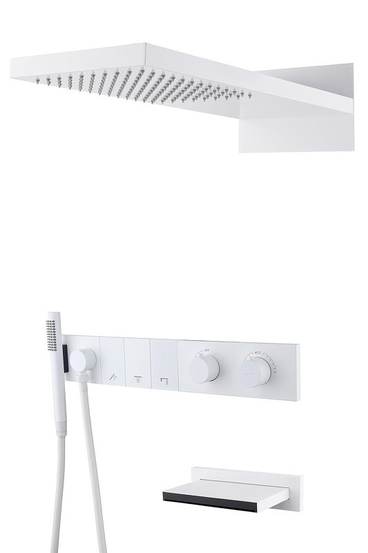 Душевая система Boheme Zodiac 133-2-MW с термостатом