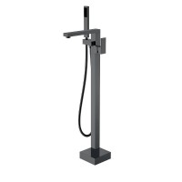 Смеситель для ванны Boheme Qubic 479-SGM