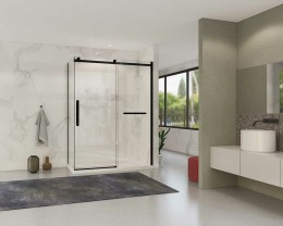 Душевой уголок Vincea Como Soft 140x100 VSR-1CS1014CLB