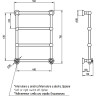 Электрический полотенцесушитель Migliore Colosseum 75x56 L 20280