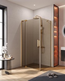Душевой уголок Cezares Slider 100x80 SLIDER-AH-1-80-90/100-BR-BORO