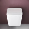 Комплект унитаза с инсталляцией Ceramicanova Metric CN3007_1002B_1000 с сиденьем Микролифт и Черной матовой клавишей смыва