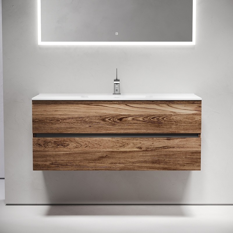 Тумба под раковину Sancos Urban 120 UR120-1ECH подвесная Дуб чарльстон