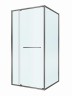 Душевой уголок Cezares Lux 100x80 LUX-AH-FS-11-100/80-C-GM