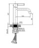 Смеситель для раковины Vincea Villa VBF-1VL1BC