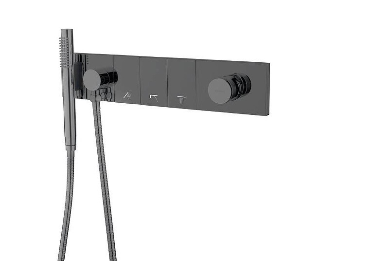 Смеситель для душа Boheme Zodiac 132-SYS-SGM
