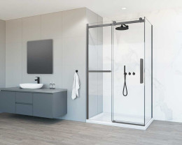 Душевой уголок Vincea Como Soft 110x90 VSR-1CS9011CLGM