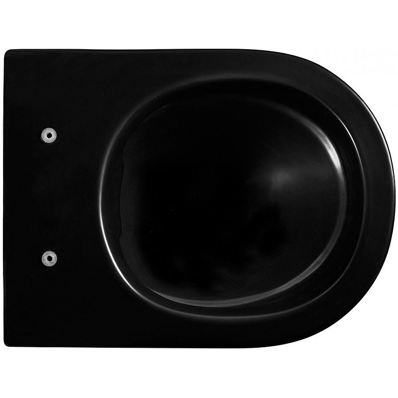 Комплект унитаза с инсталляцией Abber Bequem AC1100MB-AC0105-AC0120MB с сиденьем Микролифт и Черной матовой клавишей смыва