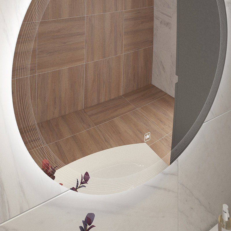 Зеркало Cezares Eco 60 CZR-SPC-ECO-600-LED-TCH с подсветкой