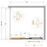 Душевой уголок Cezares Molveno 100x90 MOLVENO-AHF-31-100/90-C-BORO-IV