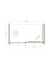Душевая дверь Cezares Lux 140 LUX-B-FS-11-140-C-CR
