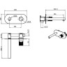 Смеситель для раковины Boheme Stick 125-CRCR.2