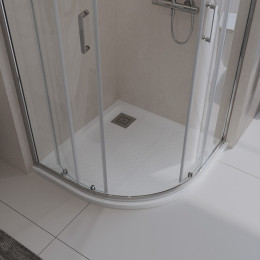 Душевой поддон из искусственного камня BelBagno Uno 90x90 TRAY-MR-UNO-R-90-550-35-W