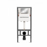 Комплект унитаза с инсталляцией Ceramicanova Mono CN1905_121002CH цвет Белый с сиденьем Микролифт и клавишей смыва цвет Хром глянцевый